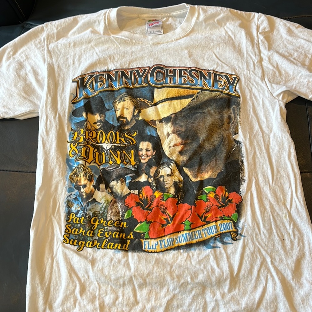2007 Kenny Chesney Flip Flop Tour Shirt